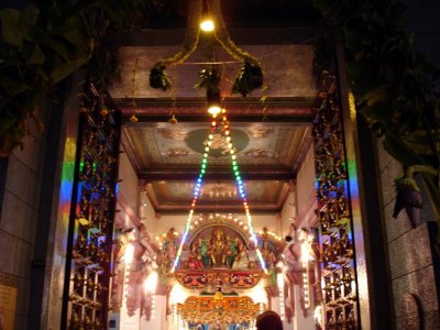 Indian temple in Chinatown