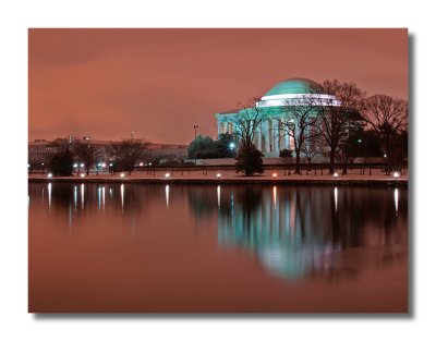 Jefferson Memorial Reflection