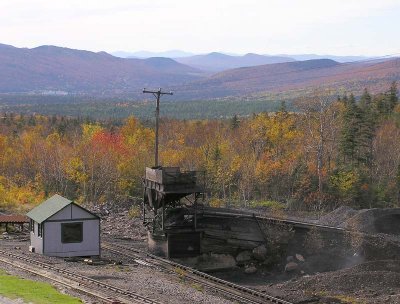 Looking back into the Mt Washington Valley