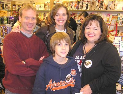 Allison and her husband along with Amy & her son?