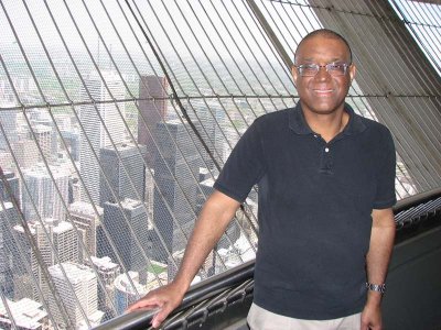 Fred at CN Tower