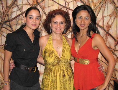 Mayumi, Noelia, and Gina