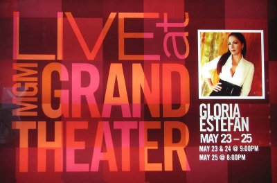 Gloria Estefan at MGM Grand Foxwoods on Saturday