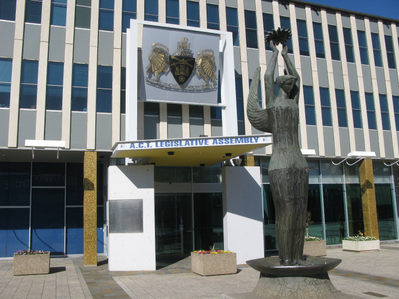 Canberra local government building