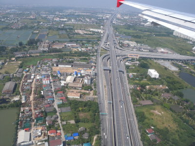 arriving Bangkok Suvarnabhumi Airport