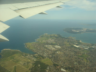departing Sydney October 2007