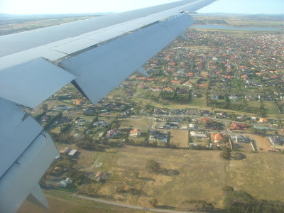 arriving Melbourne October 2007
