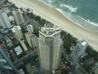 Gold Coast Q1 building view