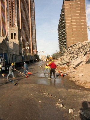 Cleanup on North Avenue