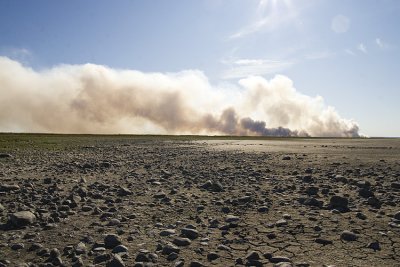 beaverhills lake - grass fire 092808_MG_1496