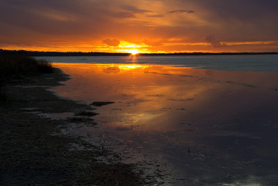 big lake sunset 101809_MG_2244