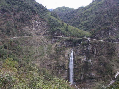 Waterfall, Namling, Bhutan