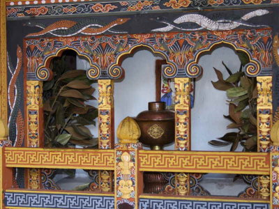 Shrine to the nagas (snake spirits), Punakha Dzong