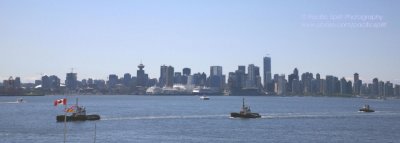 Tugboat parade in Burrard Inlet