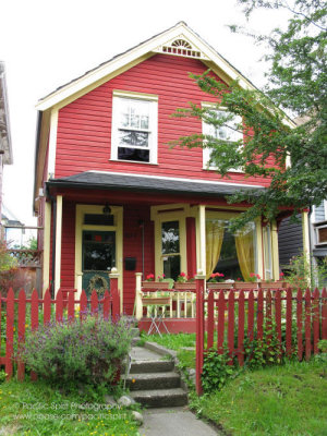 A 100-year-old house in Strathcona, Vancouver