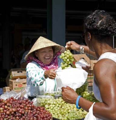 Fruit seller