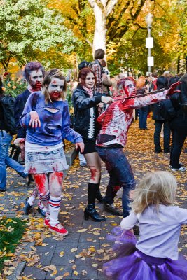 Portland Zombie Walk, Oct 24 09