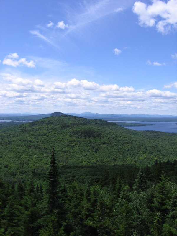 Mount Kineo on Moosehead Lake