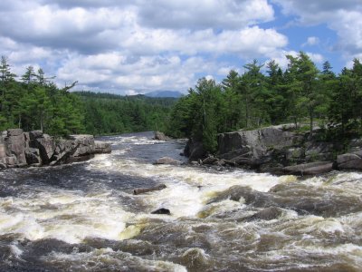 Penobscot River's West Branch at The Cribworks Rapids