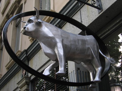 Portland Signage: Bull