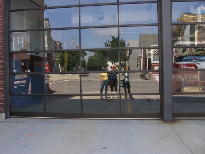 Firehouse/Funhouse Reflection at Munjoy Hill