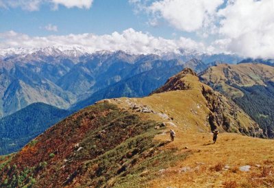 Ridge above Parbati valley