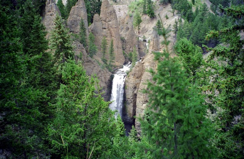 Tower falls