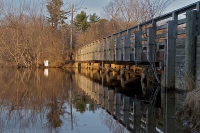 General Shermans Bridge in morning light