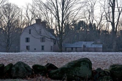 The Old Manse on a frosty morning