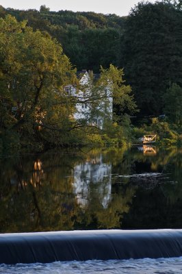 Quiet evening on the river