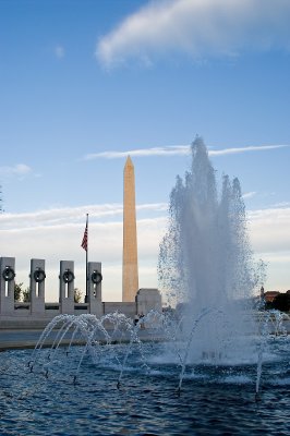 Fountain and memorial