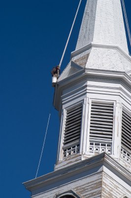 Painting the Steeple