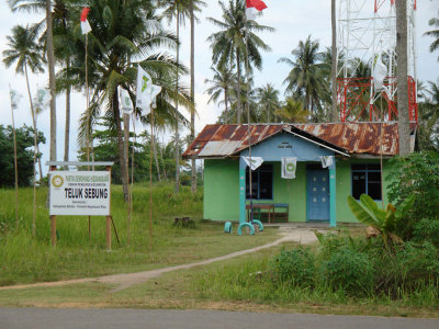 Teluk Sebung. a seaside village.