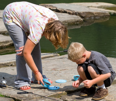 Cousins   -Fishing at Walace Lake