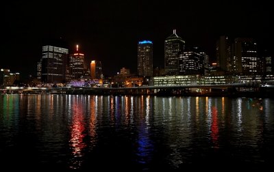 Brisbane at night