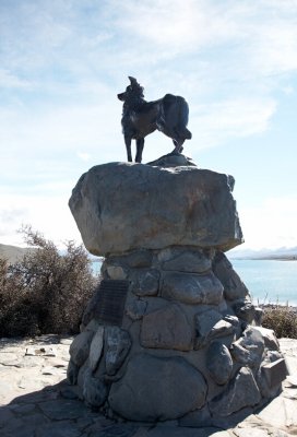 Sheep dog memorial