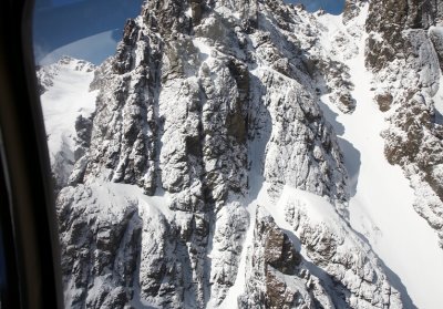 Helicopter ride to Mt. Cook