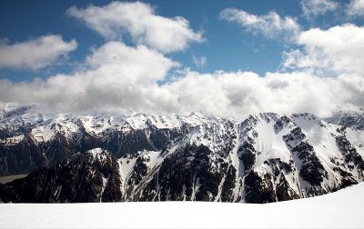 Helicopter ride to Mt. Cook