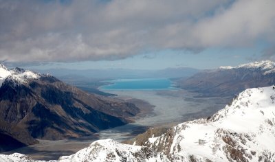 Helicopter ride to Mt. Cook