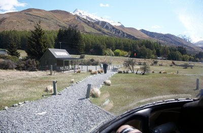 Helicopter ride to Mt. Cook