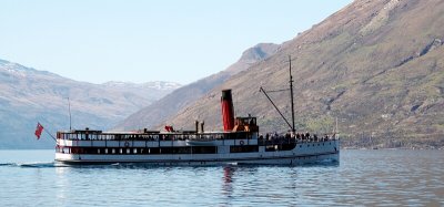 TSS Earnslaw vintage steamer