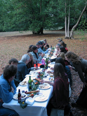 Rehersal Dinner Table