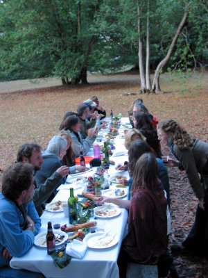 Rehersal Dinner Table