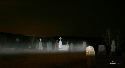 whispers in the graveyard 6796 light painting  