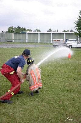 learning to be a firefighter  1