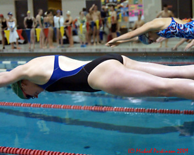 Queen's Vs Royal Military College Swimming 10-29-09