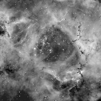 Center of the Rosette Nebula