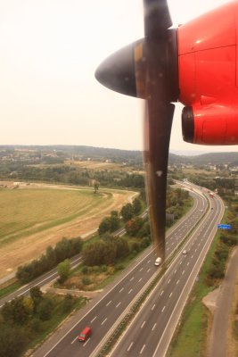 CSA Flight Prague-Krakow