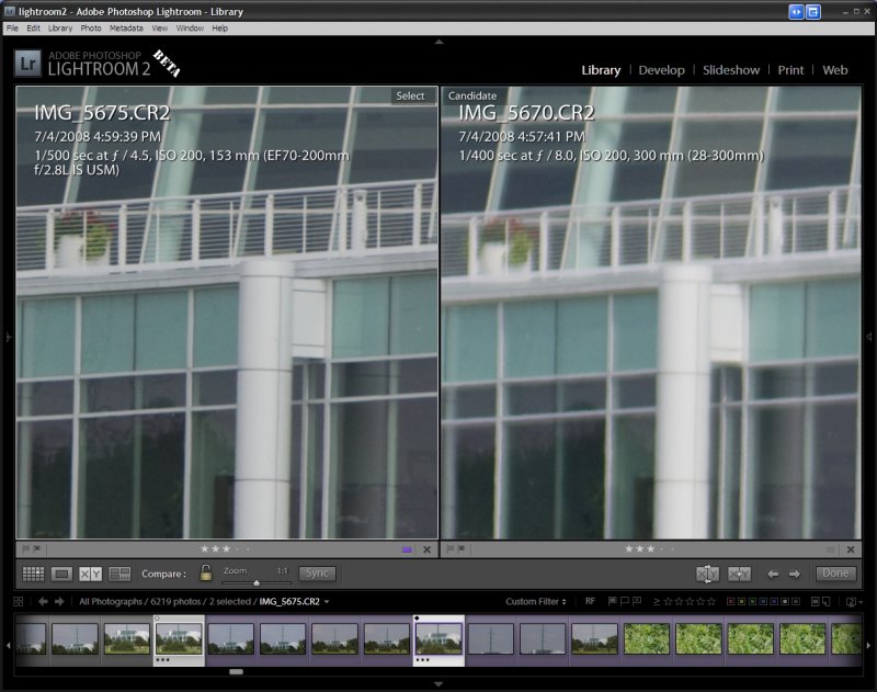 Canon 70-200@150 + 2X vs Tamron 28-300 @ 300
