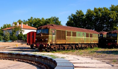 Some old CC65500 preserved at Miramas depot (between Marseille and Avignon).